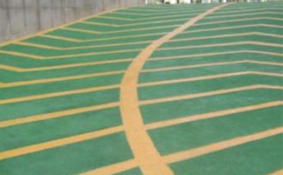 治多止滑车道材料