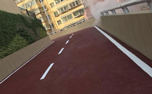 治多彩色路面